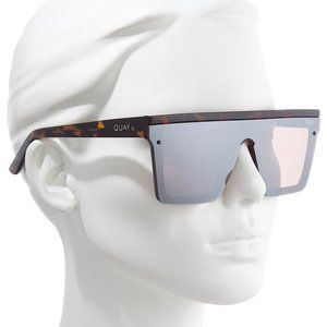 Quay Australia x JLO Hindsight 67mm Shield Sunglasses